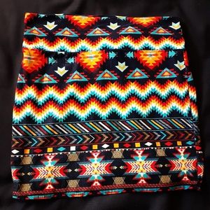 Sarape Boho Print Rue21 Skirt
